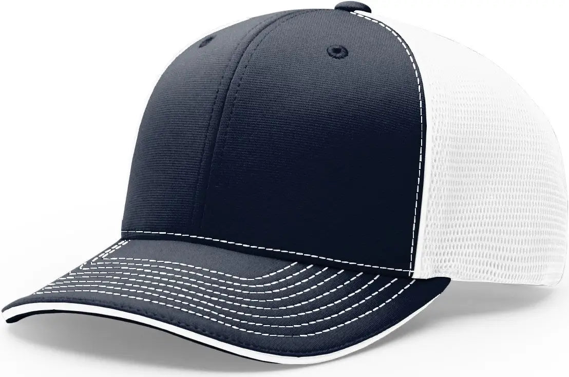 Richardson 172 Pulse Sportmesh R-flex Cap - Navy White