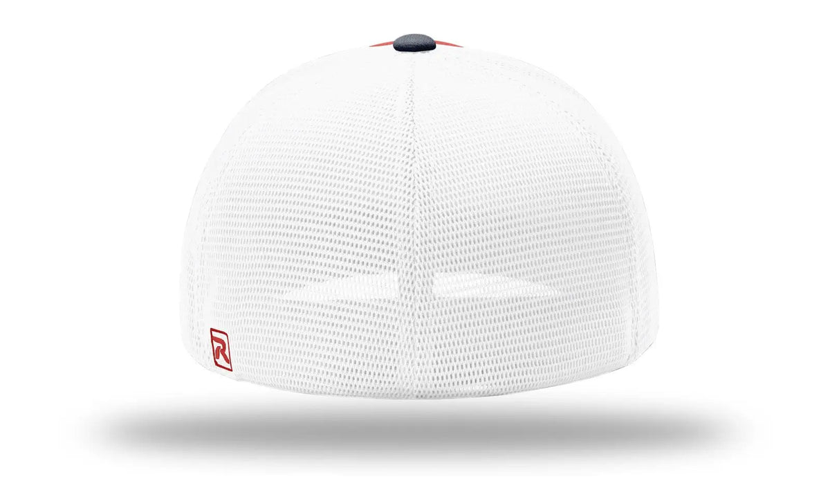 Richardson 172 Pulse Sportmesh R-flex Cap - Red White Navy
