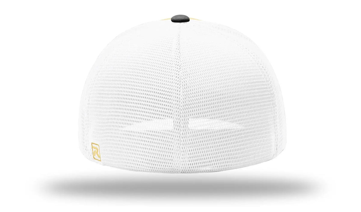 Richardson 172 Pulse Sportmesh R-flex Cap - Vegas White Black