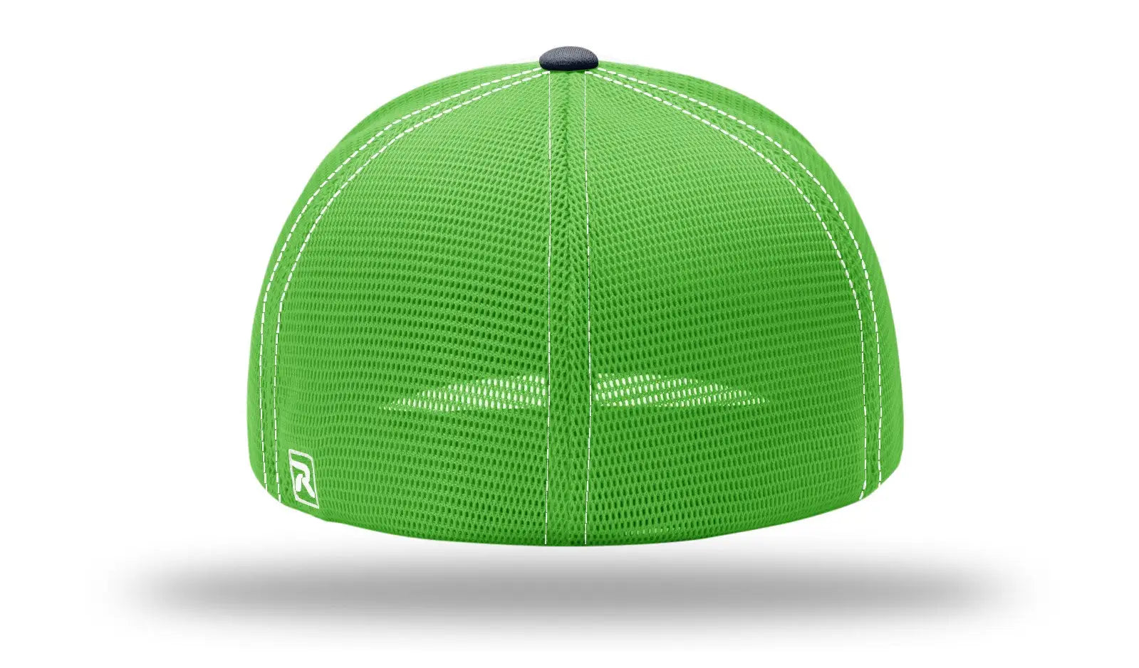 Richardson 172 Pulse Sportmesh R-flex Cap - White Neon Green Navy - Lg-xl