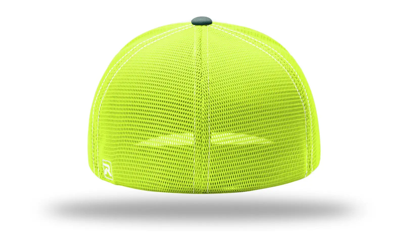Richardson 172 Pulse Sportmesh R-flex Cap - White Neon Yellow Dark Gre - Lg-xl