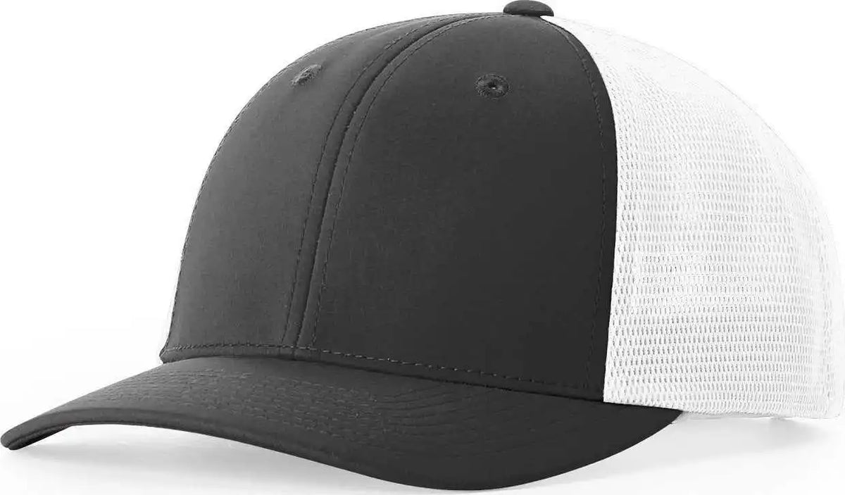 Richardson 173 Hood River Performance Trucker Caps - Charcoal White - Dark Gray / Osfm