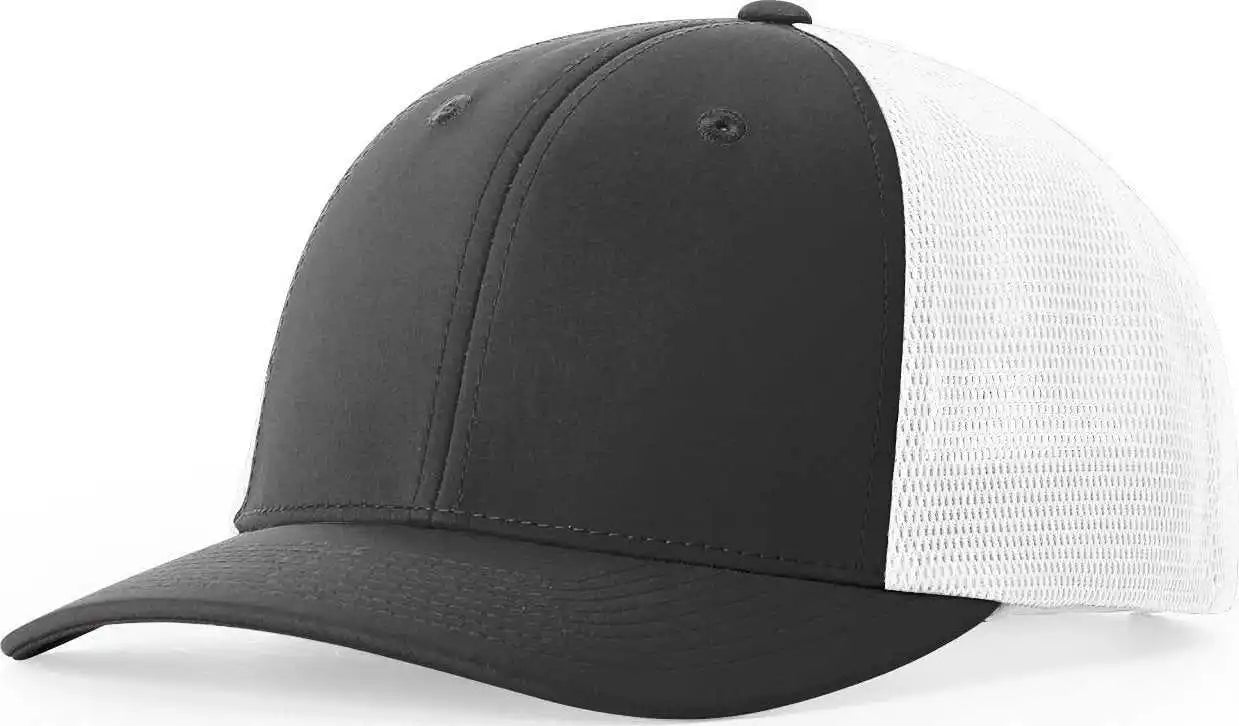 Richardson 173 Hood River Performance Trucker Caps - Charcoal White - Dark Gray / Osfm