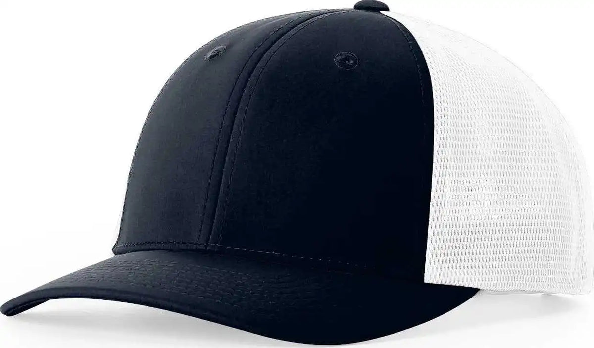 Richardson 173 Hood River Performance Trucker Caps - Midnight Navy White - Osfm