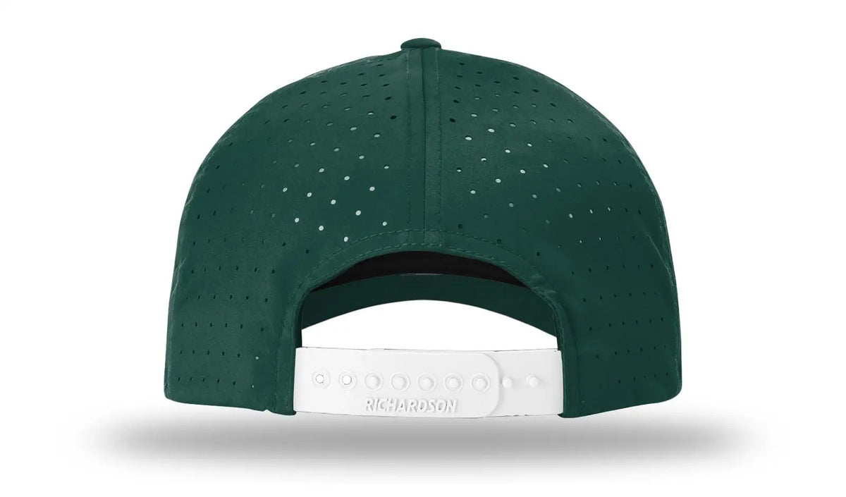 Richardson 176 Ignite Lt Performance Cap - Dark Green-white - Forest-white / Osfm