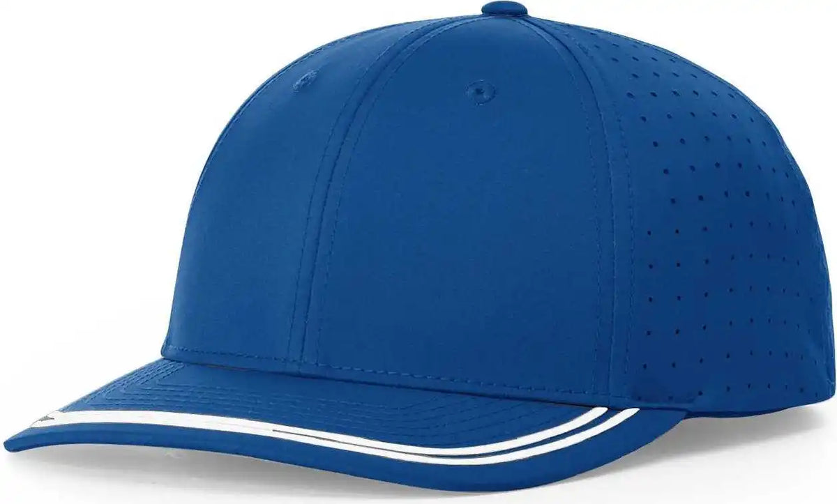 Richardson 176 Lite Performance Caps Royal White / Osfm