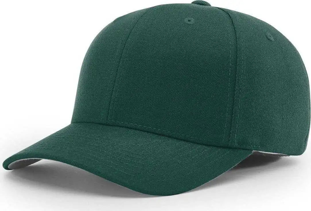 Richardson 185 Twill R-flex Caps - Dark Green - Forest / Sm