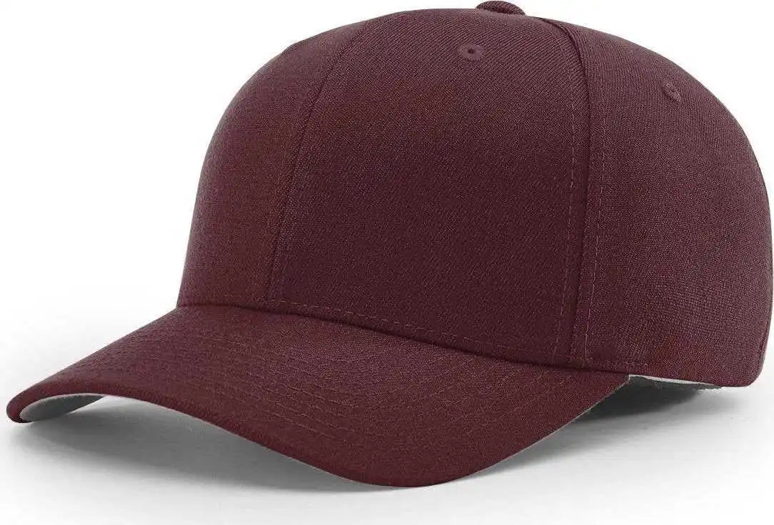Richardson 185 Twill R-flex Caps - Maroon - Sm