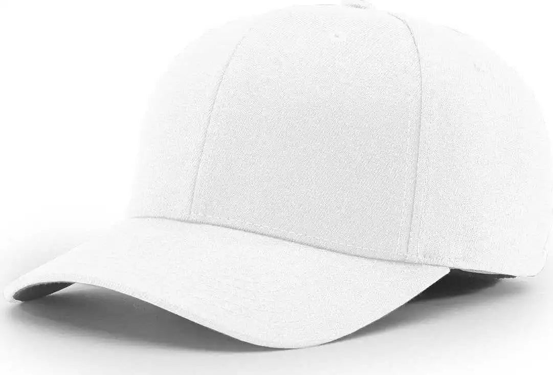 Richardson 185 Twill R-flex Caps - White - Sm