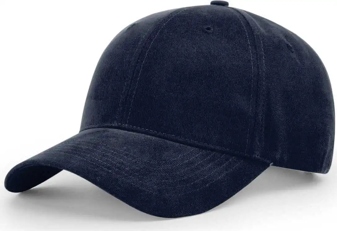 Richardson 203 Brushed Chino Caps - Navy - Osfm