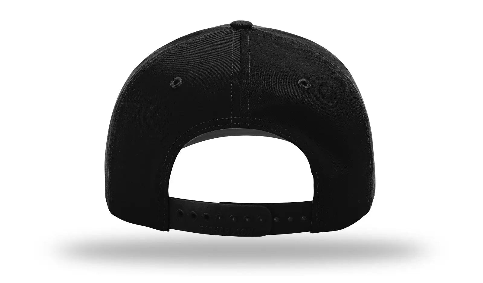Richardson 212 Pro Twill Snapback Cap - Black - s