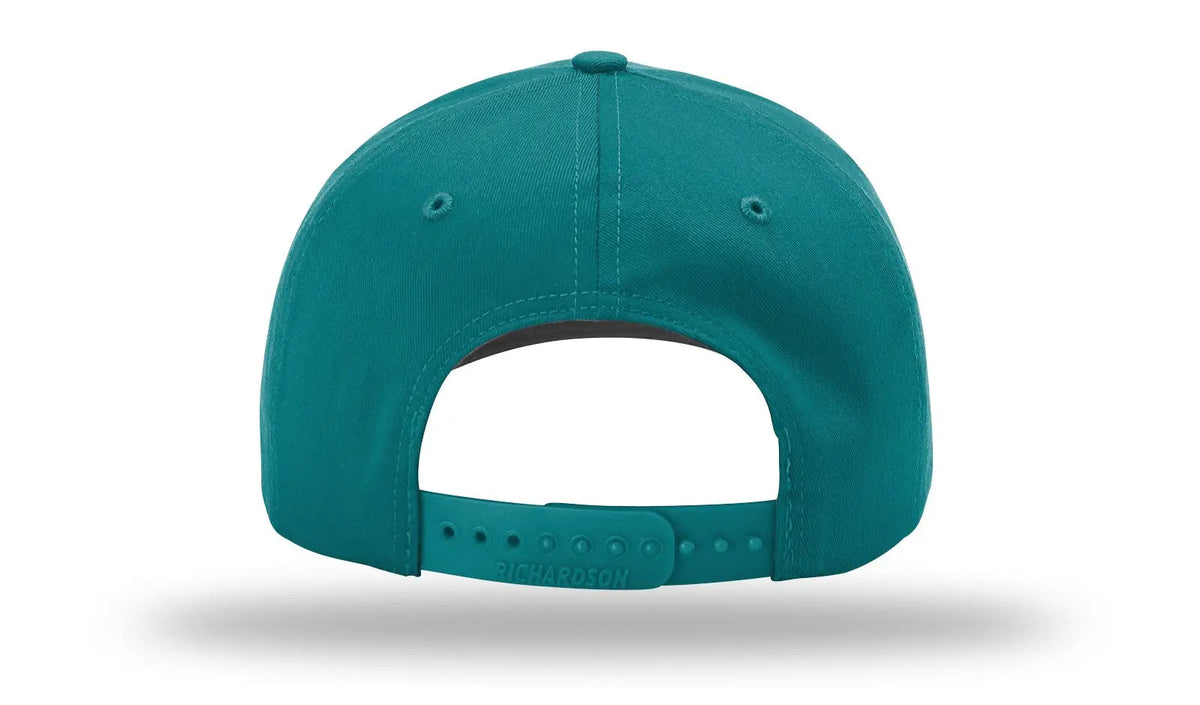 Richardson 212 Pro Twill Snapback Cap - Blue Teal