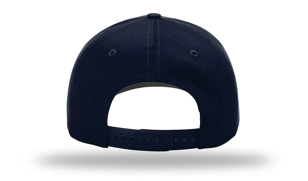 Richardson 212 Pro Twill Snapback Cap - Navy