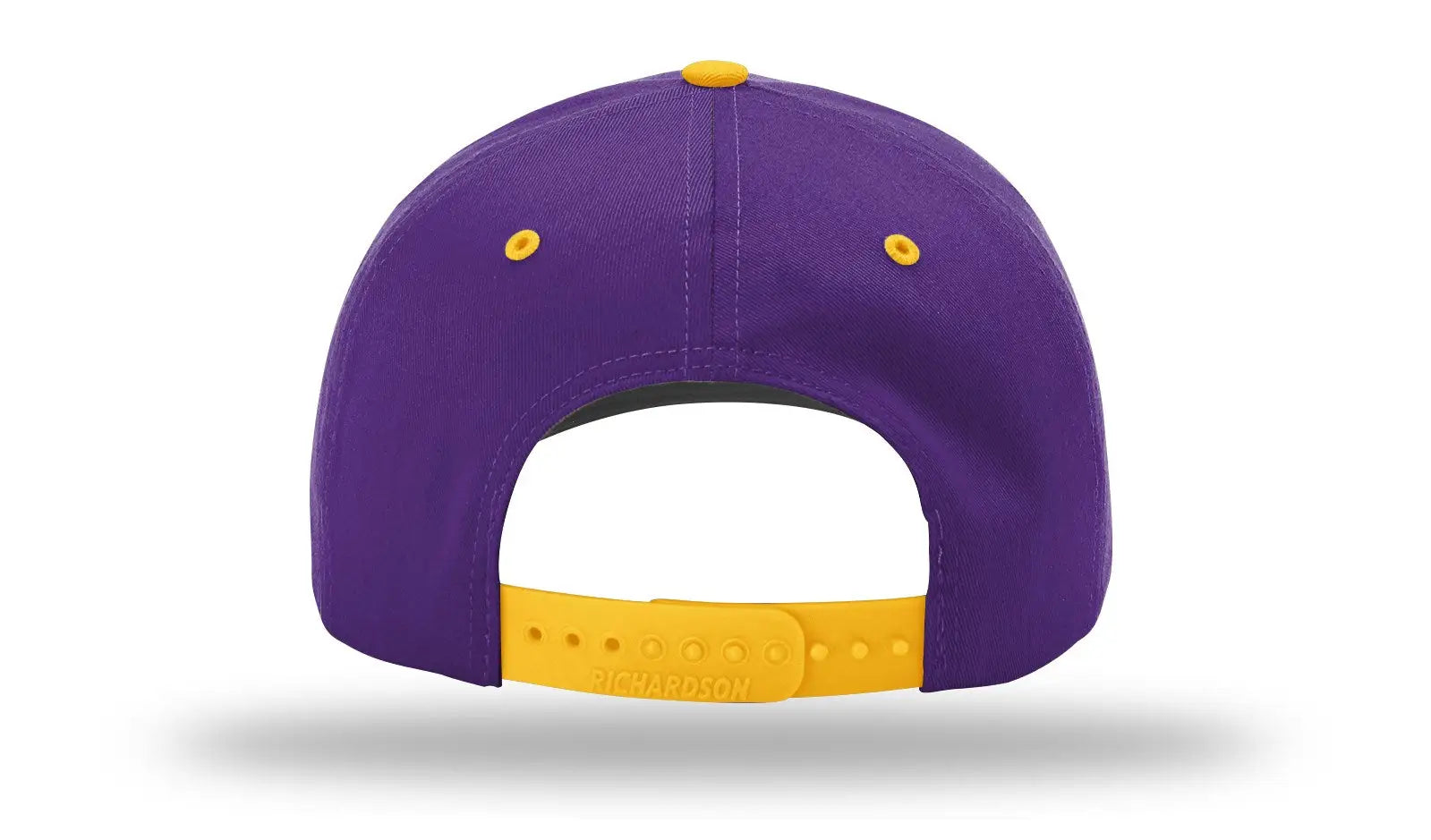 Richardson 212 Pro Twill Snapback Cap - Purple Gold - s