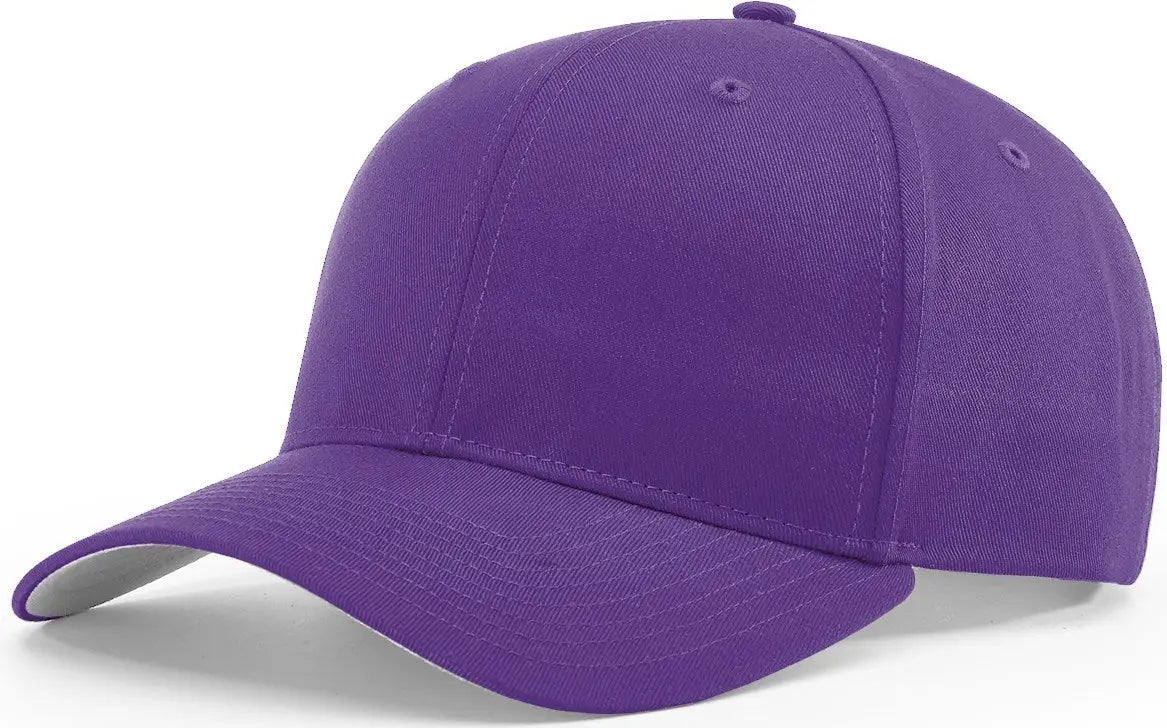 Richardson 212 Pro Twill Snapback Cap - Purple - s