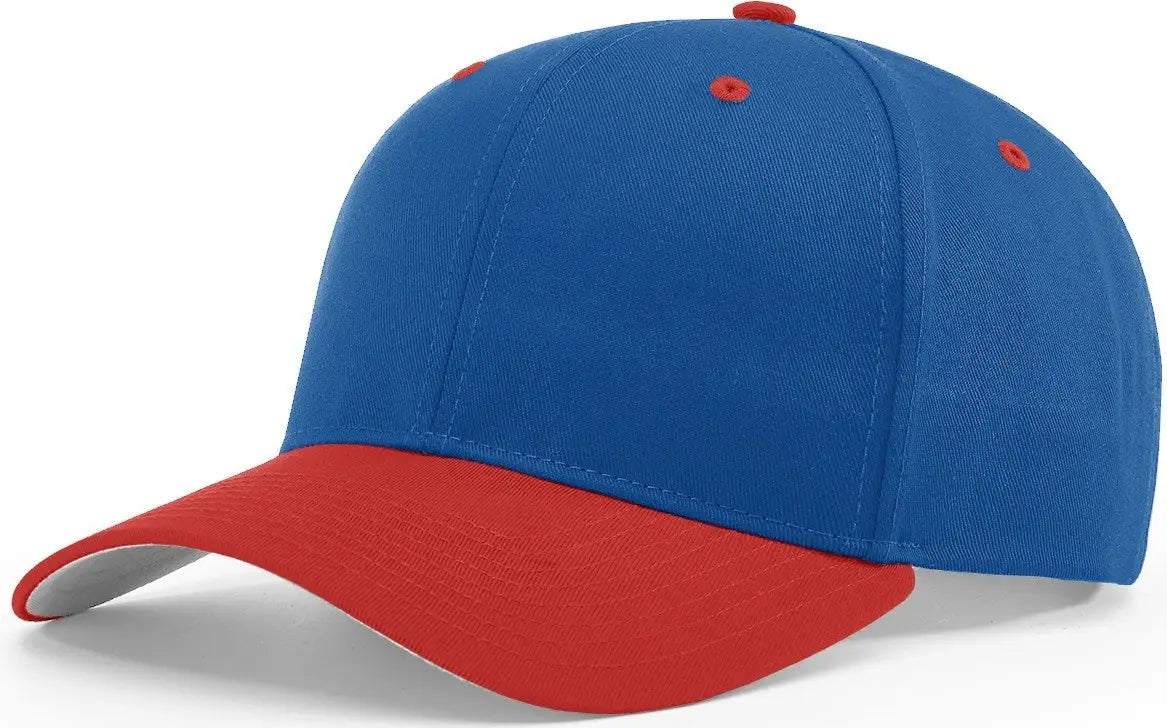 Richardson 212 Pro Twill Snapback Cap - Royal Red