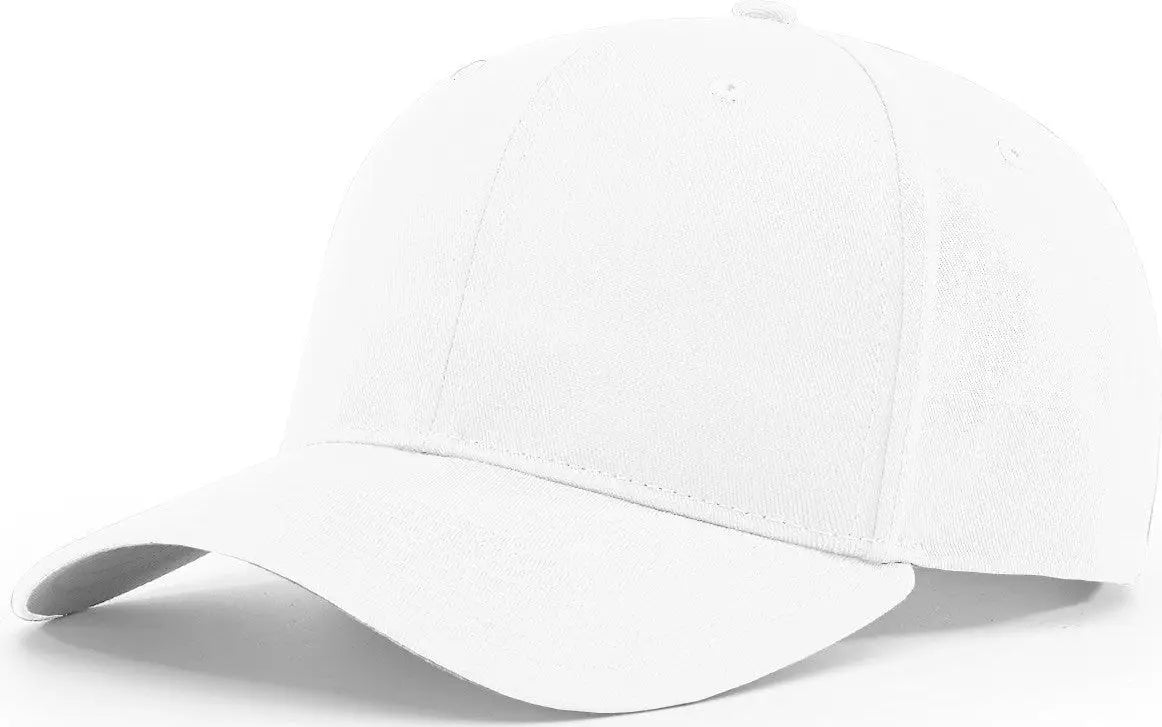 Richardson 212 Pro Twill Snapback Cap - White - s