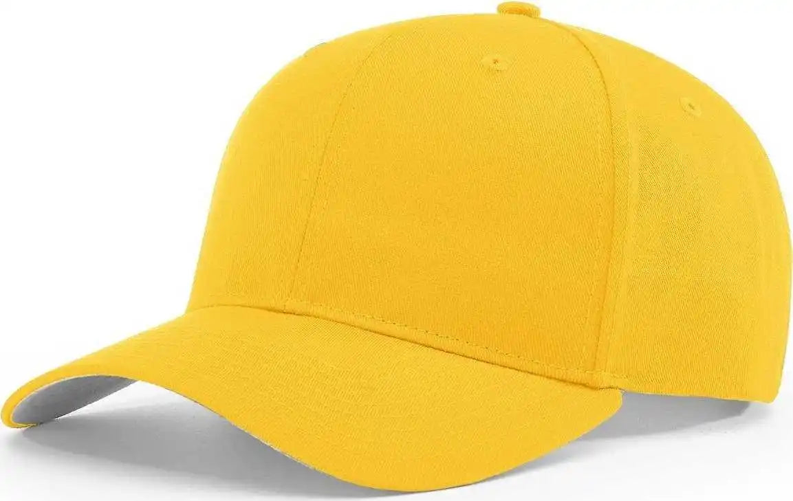 Richardson 212 Pro Twill Snapback Caps - Gold - Sm