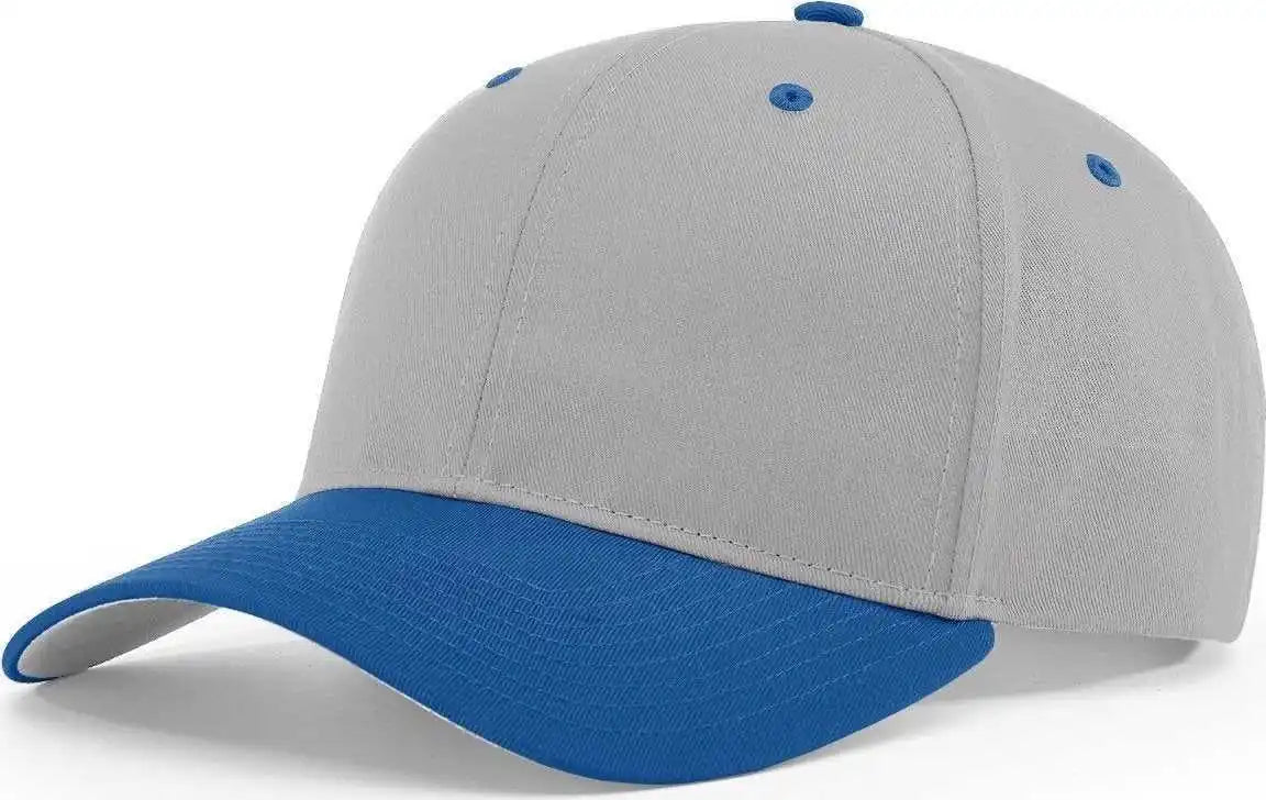 Richardson 212 Pro Twill Snapback Caps - Gray Royal - Sm
