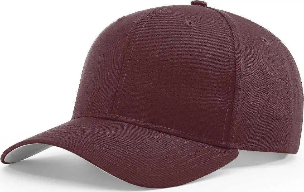 Richardson 212 Pro Twill Snapback Caps Maroon / Sm