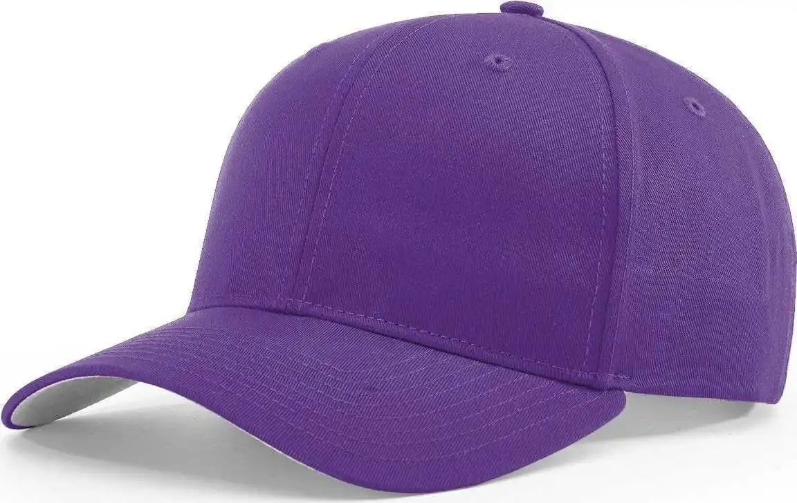 Richardson 212 Pro Twill Snapback Caps Purple / Sm