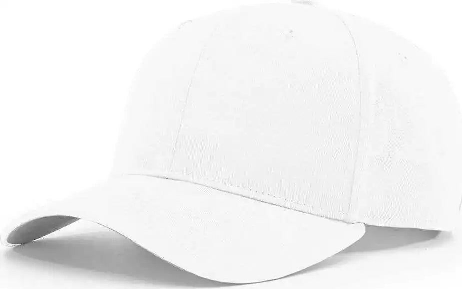 Richardson 212 Pro Twill Snapback Caps - White - Sm