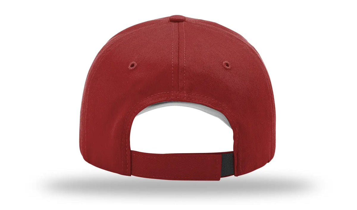 Richardson 214 Pro Twill Hook-and-loop Cap - Cardinal