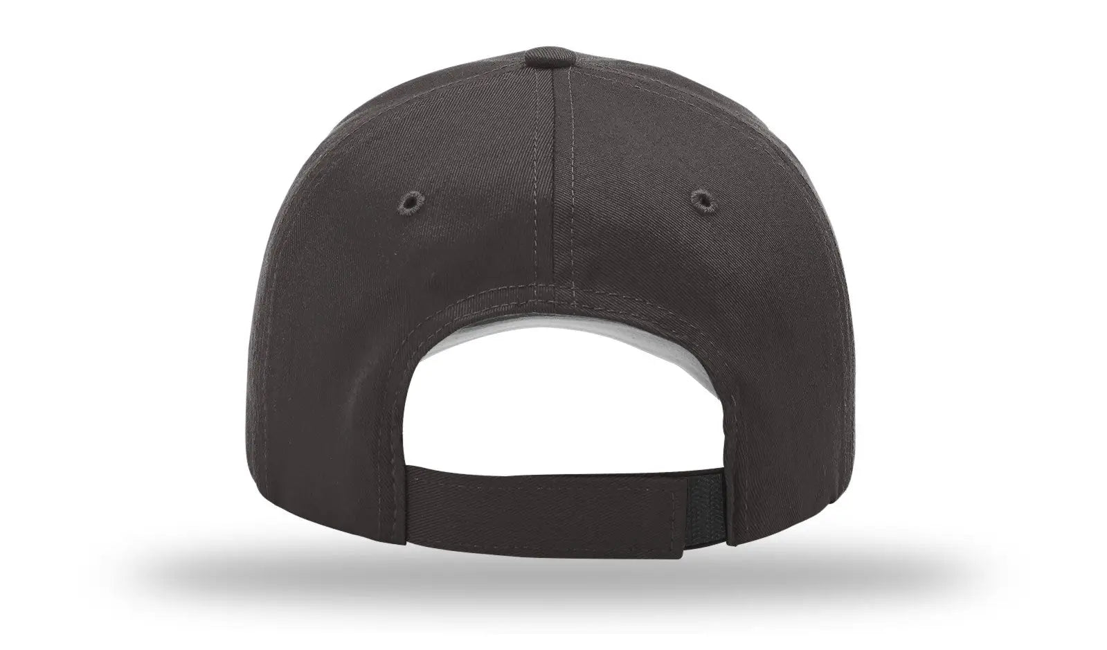 Richardson 214 Pro Twill Hook-and-loop Cap - Charcoal - Dark Gray / s