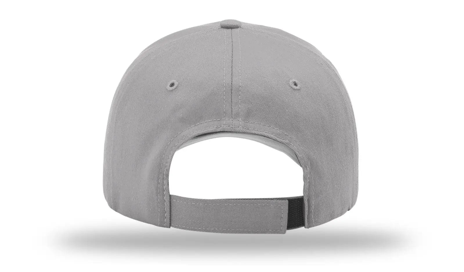 Richardson 214 Pro Twill Hook-and-loop Cap - Gray - s