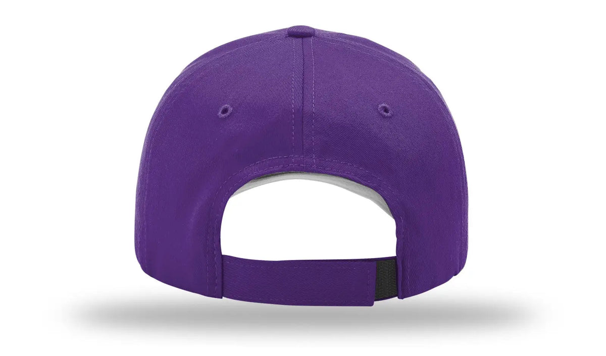 Richardson 214 Pro Twill Hook-and-loop Cap - Purple