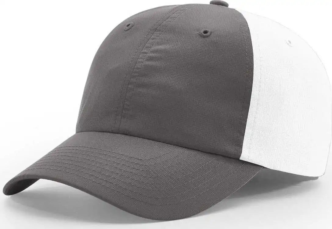Richardson 220 Relaxed Lite Caps Charcoal White Dark Gray / Osfm