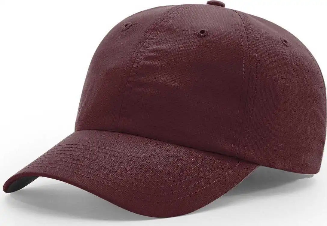 Richardson 220 Relaxed Lite Caps - Maroon - Osfm