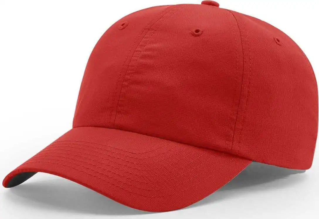 Richardson 220 Relaxed Lite Caps Red / Osfm