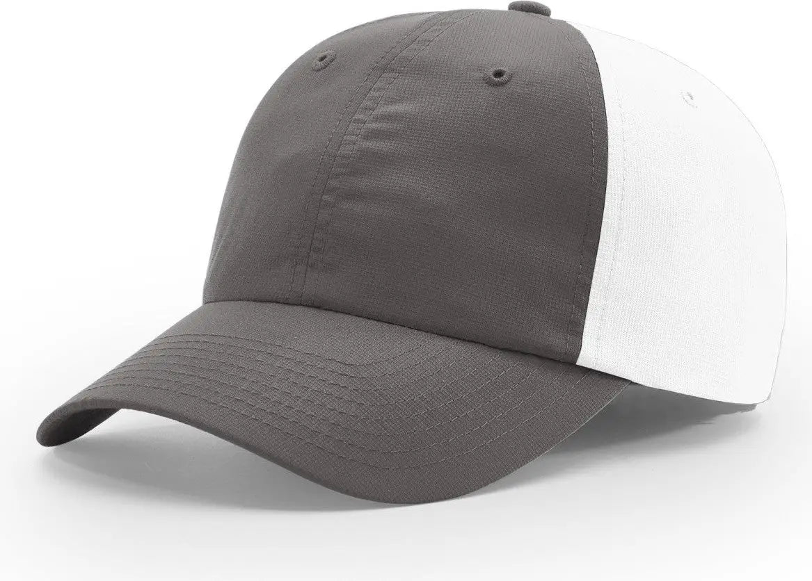 Richardson 220 Relaxed Performance Lite Cap - Charcoal White