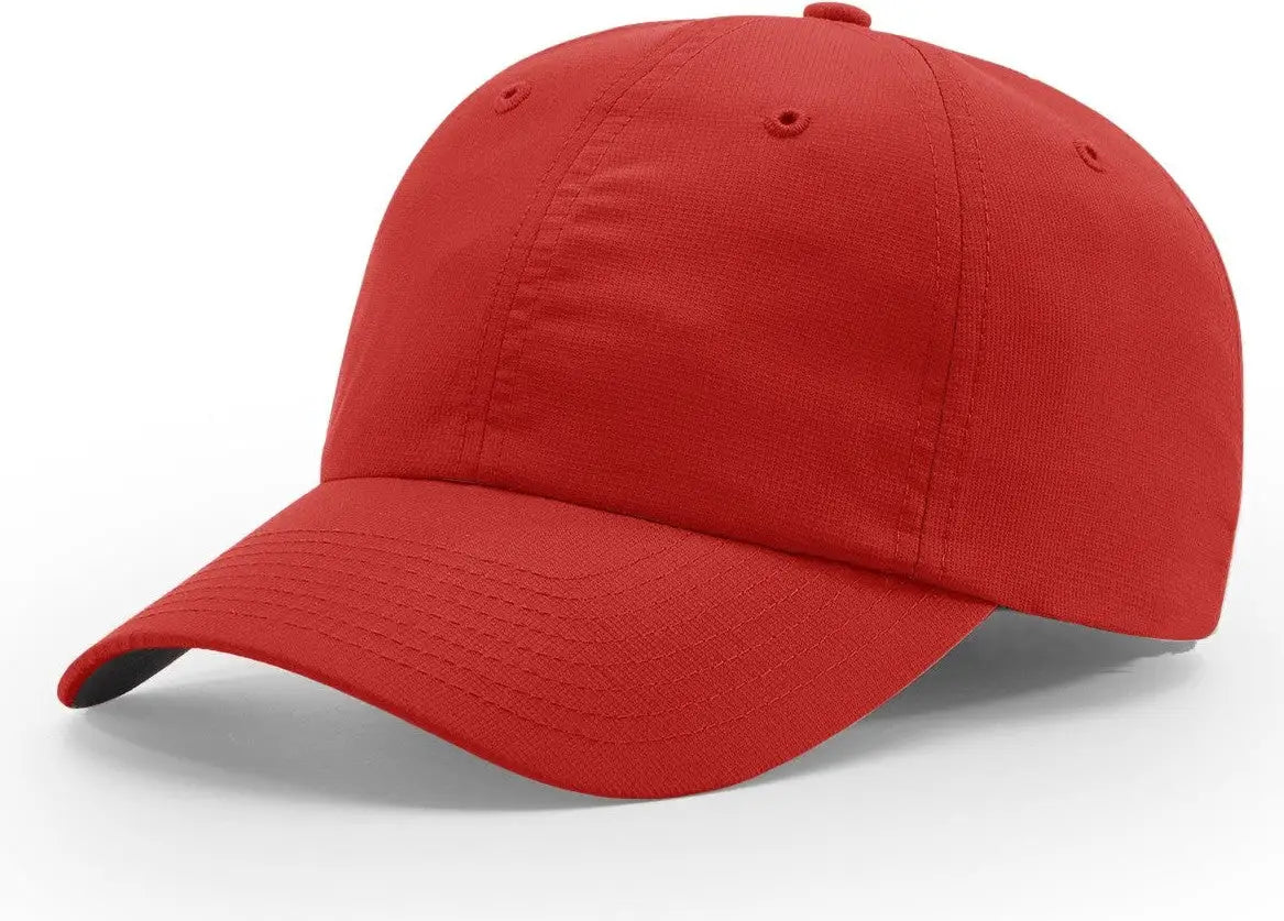 Richardson 220 Relaxed Performance Lite Cap - Red