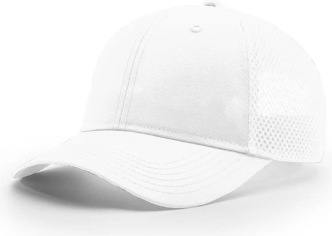Richardson 222 Airmesh Lite Trucker Cap - White - Osfm