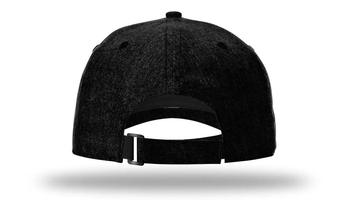 Richardson 224re Recycled Performance Cap - Heather Dark Gray - Osfm