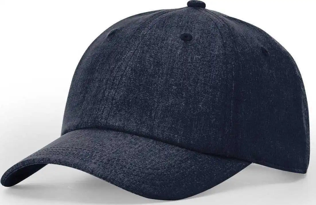 Richardson 224re Recycled Performance Caps - Heather Light Navy - Osfm