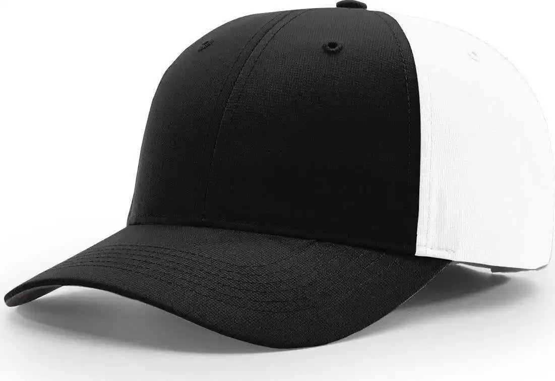 Richardson 225 Casual Lite Caps - Black White - Osfm