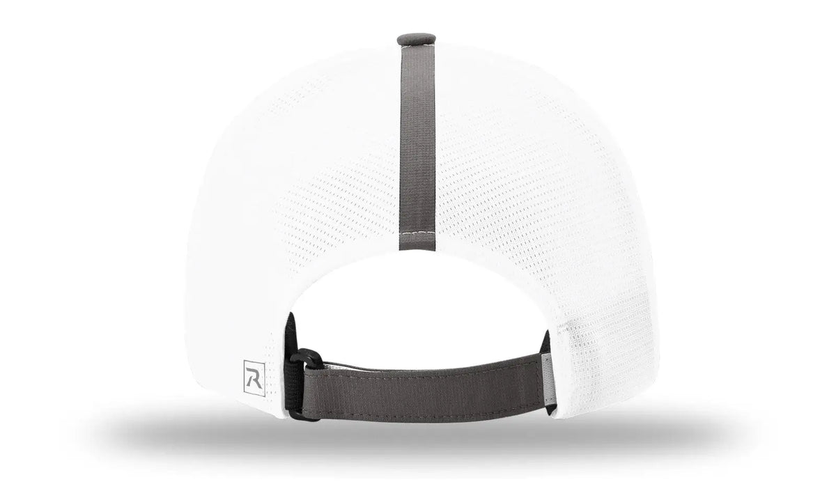 Richardson 227 Tech Mesh W/ Stretch Caps - Charcoal White