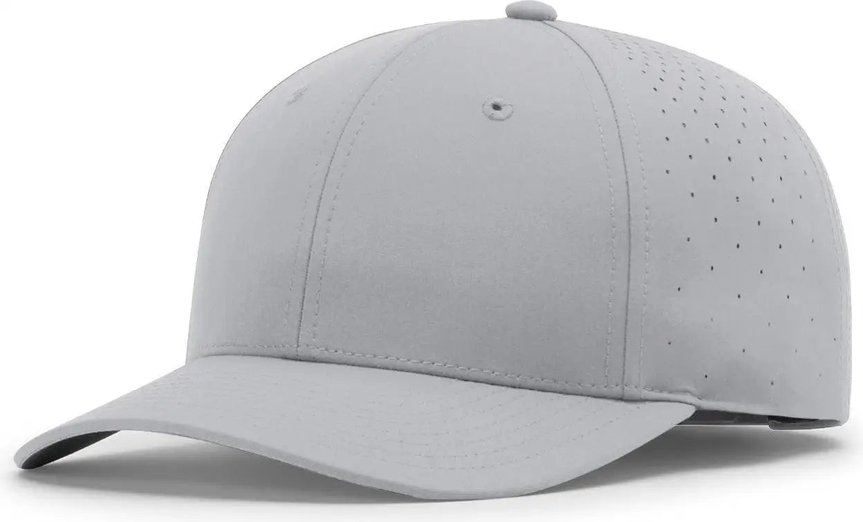Richardson 228 Low Pro Performance Laser Perf - Light Gray - Osfm