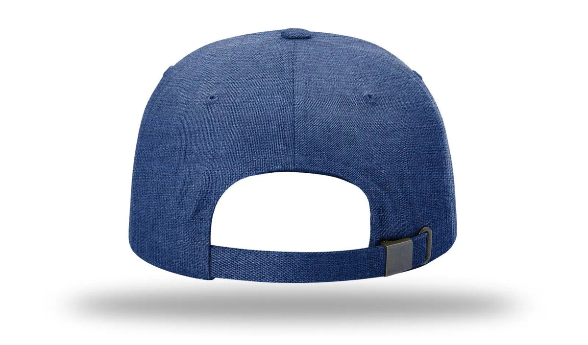 Richardson 252l Premium Linen Dad Cap - Insignia Blue - Osfm
