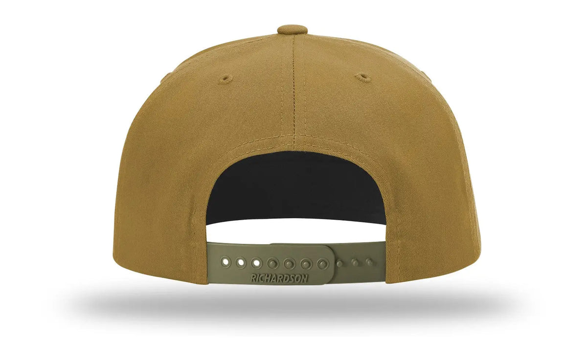 Richardson 255 Pinch Front Structured Snapback Cap - Biscuit
