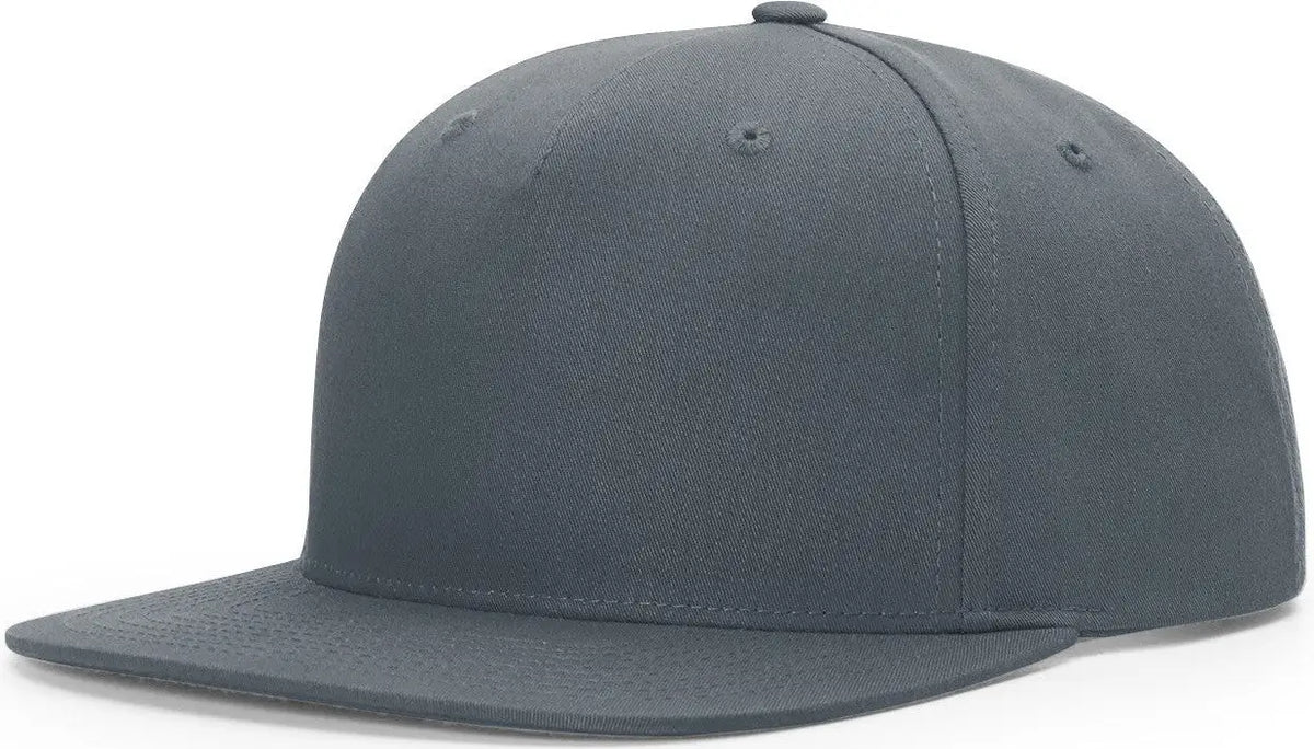 Richardson 255 Pinch Front Structured Snapback Cap - Flint Gray - Osfm