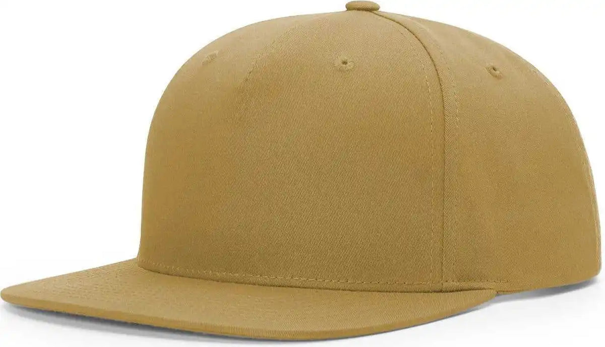 Richardson 255 Pinch Front Structured Snapback Caps - Biscuit - Tan / Osfm