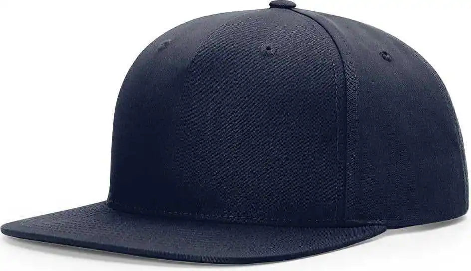 Richardson 255 Pinch Front Structured Snapback Caps - Navy - Osfm
