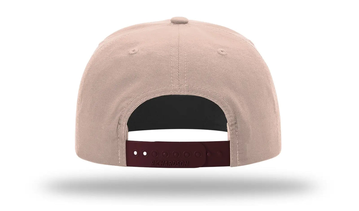 Richardson 256 Umpqua Cap - Pale Peach-maroon - Osfm