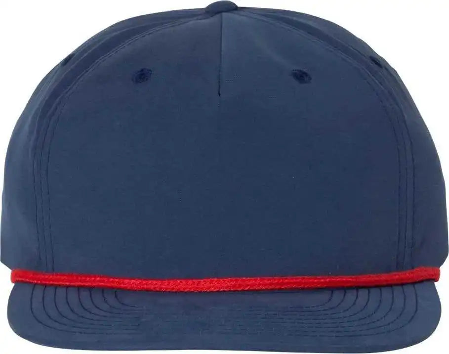 Richardson 256 Umpqua Snapback Caps - Navy Red - Osfm
