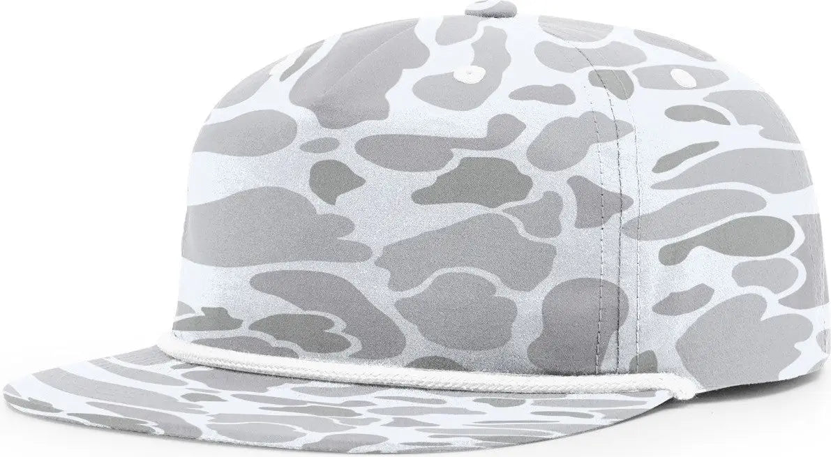 Richardson 256p Printed Umpqua Gramps Cap - Blizzard Duck w White Rope - w / Osfm