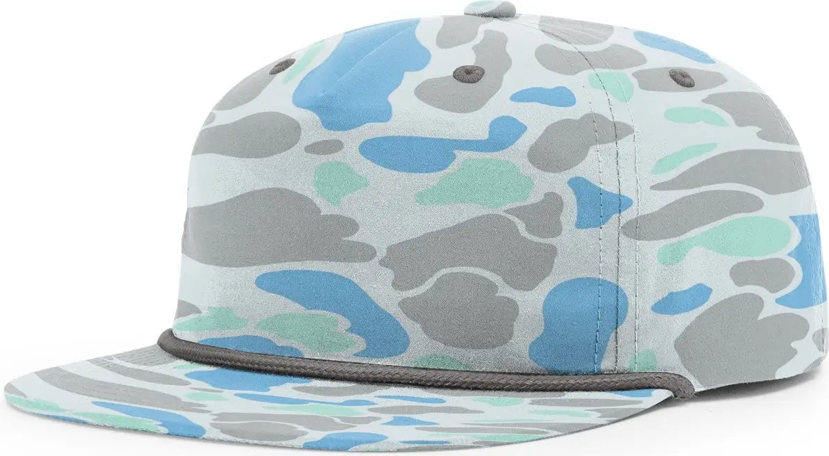 Richardson 256p Printed Umpqua Gramps Cap - Saltwater Duck w Chrcl Rope - w / Osfm